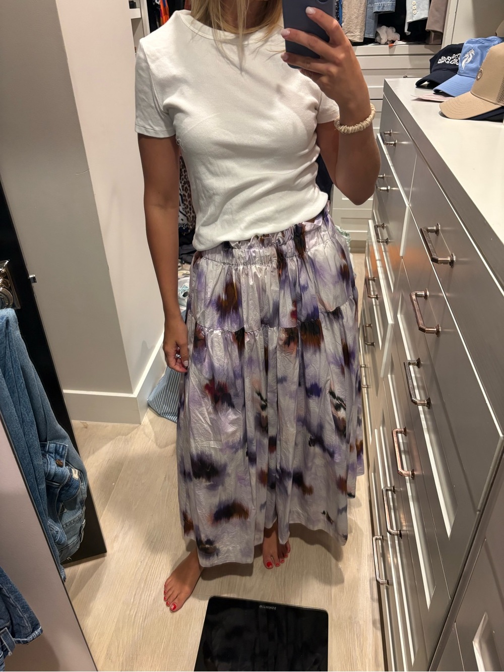 A.L.C. Jayden Floral A-Line Skirt - Picture 3 of 3